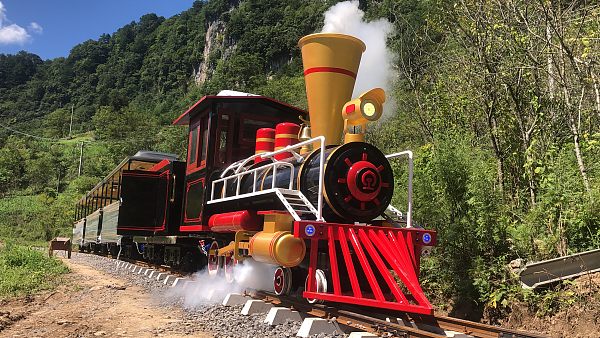 HYC-54座轨道观光火车