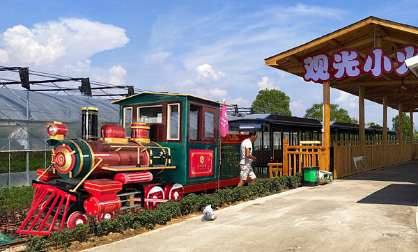 HYC-54座轨道观光火车