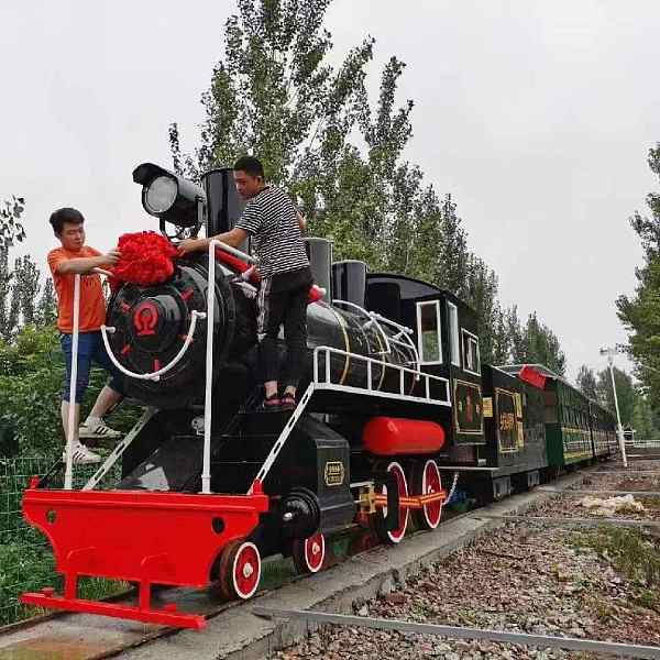 HYC-120座轨道观光火车