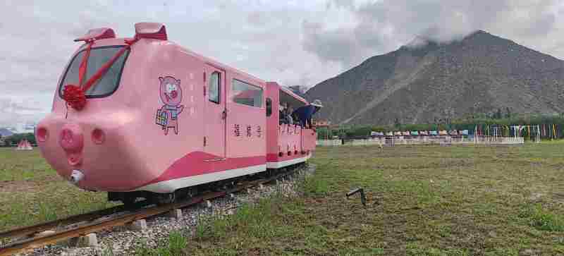 小猪轨道观光火车